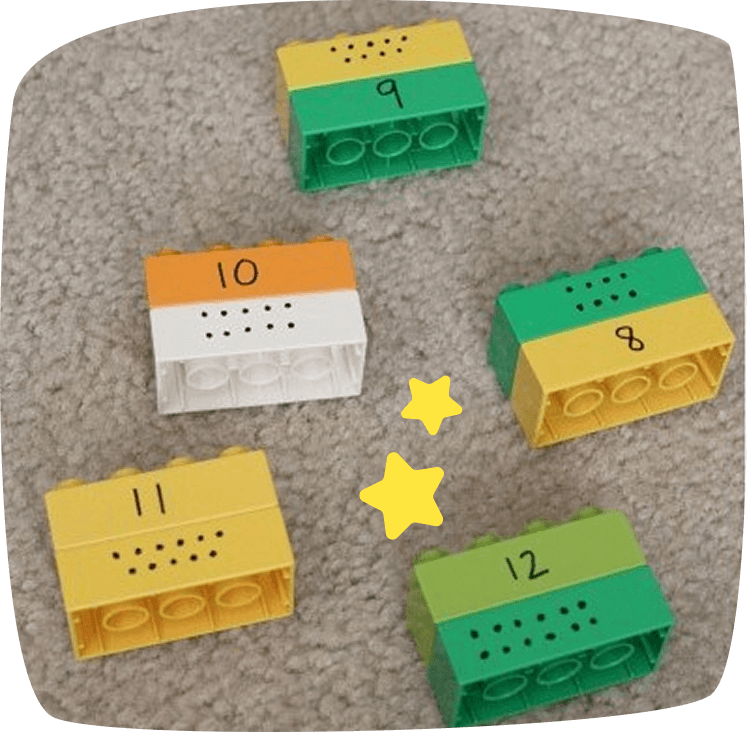 jugar-con-números-piezas-lego
